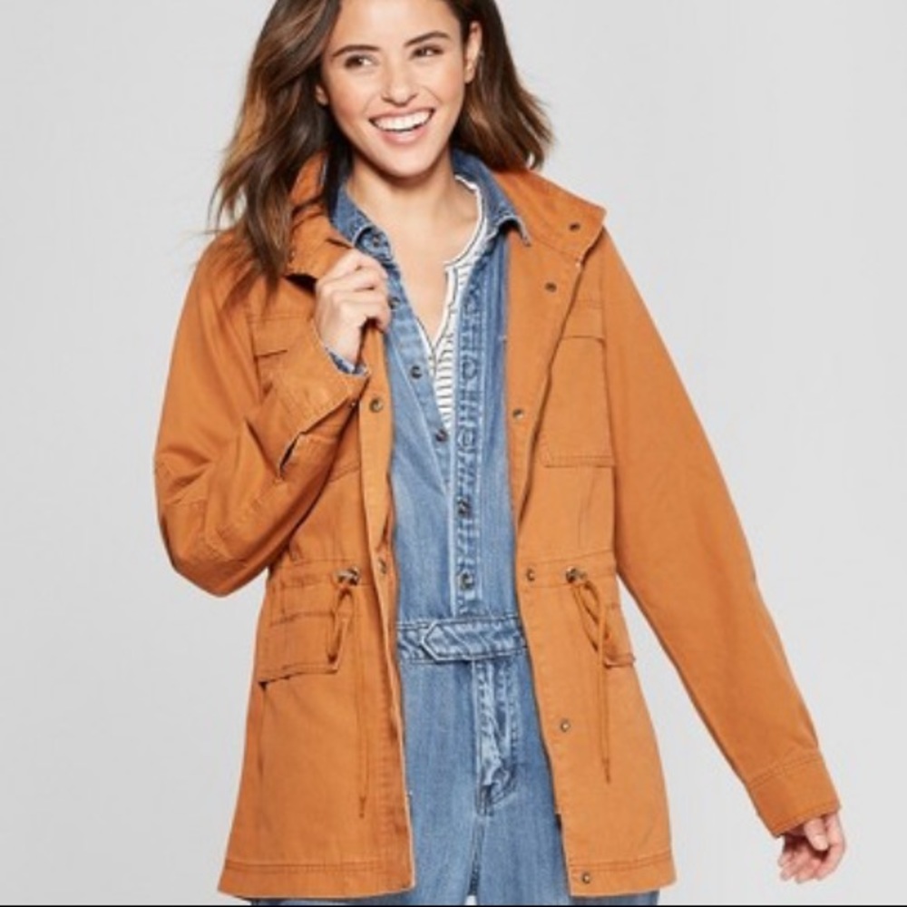 Utility anorak jacket